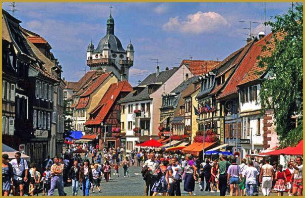 Au Bon Vieux Port Maison De Vacances Alsacienne A 10Mn De Ribeauville, Riquewihr Et Kaysersberg Sélestat Exterior foto